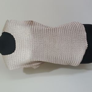 Nicola Woman - Crinkle Shell Blouse - Light Golden Tan - Size 1XL